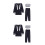 2Sets Polyester Sailor Set Halloween Marine 4