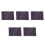 5Pcs Purple Artificial Mini Grass Clusters for Model Train Landscape 7