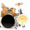 Drum Crash Cymbal with Durable Alloy Construction, Smooth Edge Safety, Quick Response for Drum Set 3