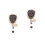 2Pcs Portable Acrylic Badge Reel Multi-Function Retractable Clip 5
