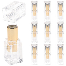 20Pcs Assorted Color Lip Gloss Tubes with Wand Plastic DIY Makeup Kit