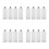 16Pcs Durable White Plastic Ab Glue Epoxy Tubes Refillable Mixer 3