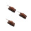 3Pcs Dark Red Diecast Panzer Tank Models for Office Display 4