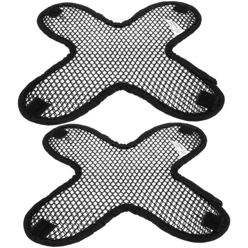 8Pcs Black Breathable Liners Soft 3D Padding Sweat Protection 2