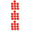 48Pcs Rose Shape Eraser Red Creative Stationery Pencil Erasers 5