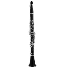 Professional Bb Clarinet Nickel Plated 17 Key ABS Resin Body with Case for Beginners and Students