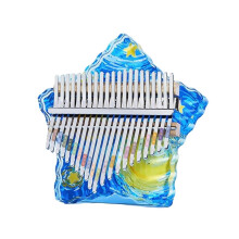 Kalimba 21 Key Acrylic Thumb Piano for Beginners with Clear Sound and Ergonomic Design