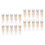 20Pcs Plastic Empty Lipstick Tubes DIY Lip Gloss Containers Assorted 4