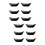 12Pcs Black Ceramic Chopsticks Rest Holder Tableware Pillow 7