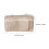 4Pcs Dormitory Bed Storage Bag Beige Cotton Linen Multifunctional 9