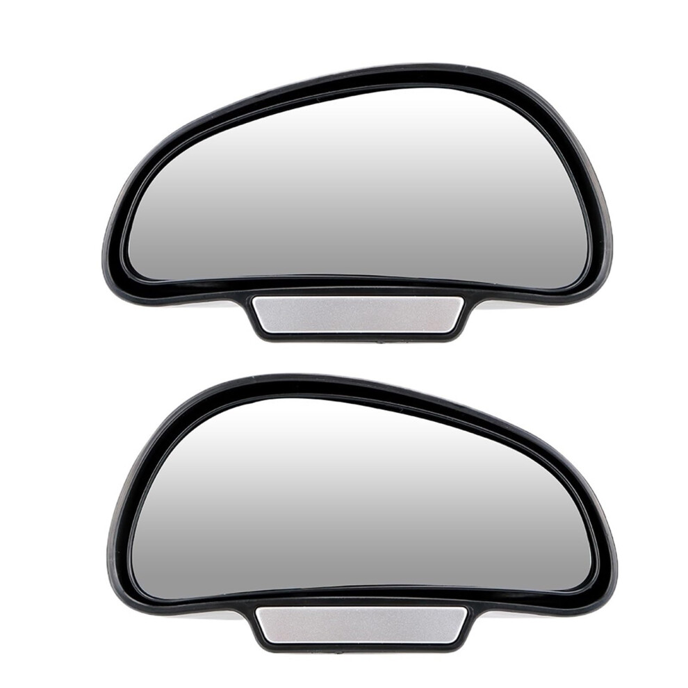 Blind Spot Mirror With Wide Angle View And Frameless Design For Parking Assist Â Black 9070919800658