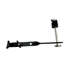 Drum Cowbell Mount Clamp with Cymbal Holder, Durable Metal Percussion Clamp for Tambourine and Drum Kit