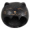 3Pcs Creative Ceramic Cat Ashtray Black Large Ash Tray for Smokers 2