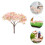 50 Pcs Mini Sand Table Trees Artificial Cherry Blossom Bonsai Decor 9