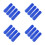16Pcs Blue Extension Pole Threaded Adapter Plastic for Mop and Broom 9