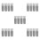 20Pcs Window Blind Cord Pull Ends Weighted Pendants Assorted 9