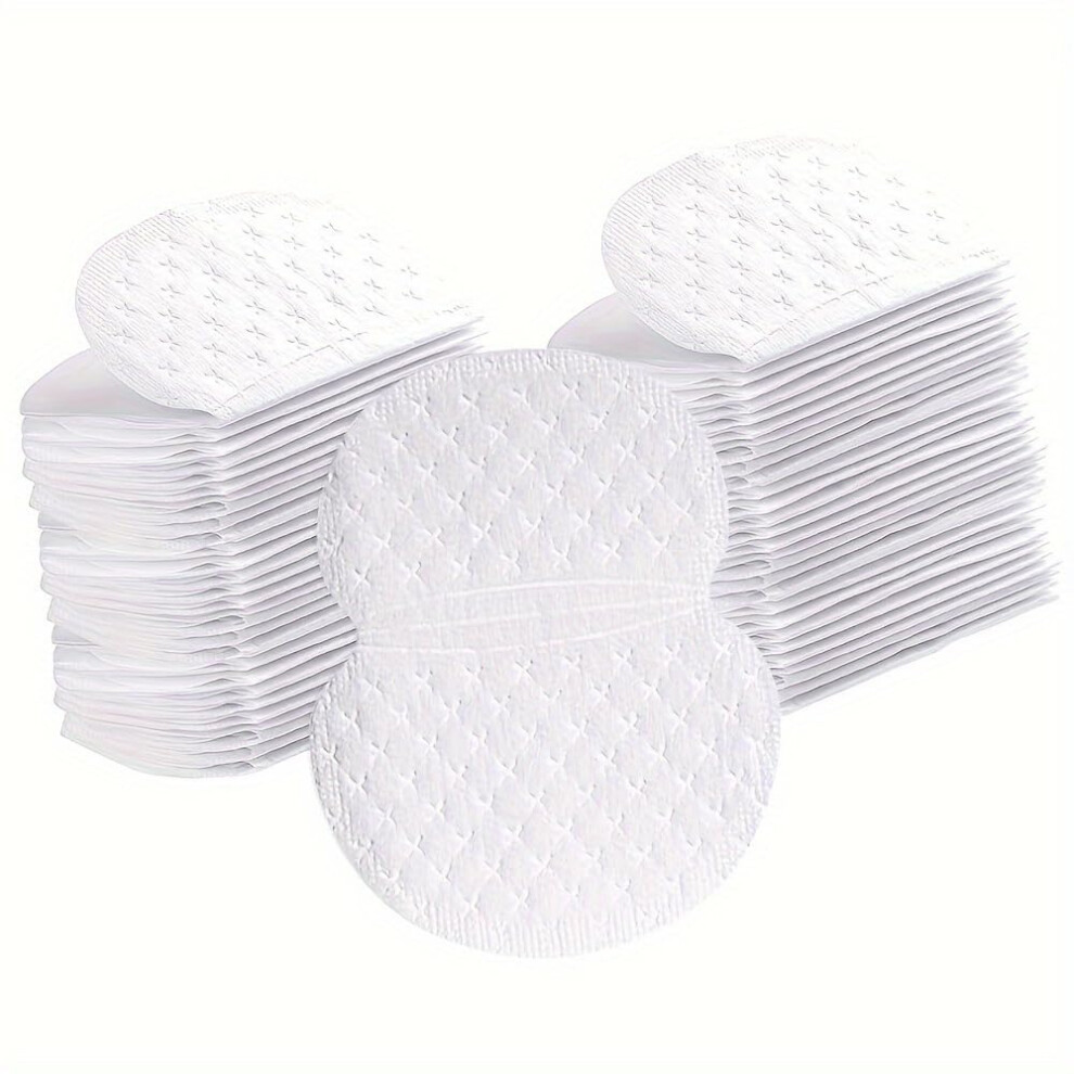 50pcs Disposable Underarm Sweat Pads with Moisture Lock and Odor Neutralizing Core for Men and Women