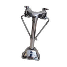 Drum Clamp Double Tom Holder with Metal Tom Arm Mount for Drum Set, Adjustable and Stable