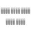 20Pcs Window Blind Cord Pull Ends Weighted Pendants Assorted 5