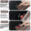 Emergency Door Release Strap 2pcs for Tesla Model Y/3 Rear Exit, Durable Nylon, Tool Install 4