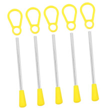Triangle Mallets 10pcs Plastic Percussion Sticks Set for Classroom Music Education Durable Grip
