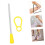 Triangle Mallets 10pcs Plastic Percussion Sticks Set for Classroom Music Education Durable Grip 3