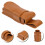 Brown PU Leather Harmonica Case with Scratch‑Resistant Protection, Compact Storage Bag and Gift‑Ready Pouch 2