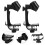 2 Pack Microphone Clip Drum Rim Clamp Stand Holder Use Adjustable 8
