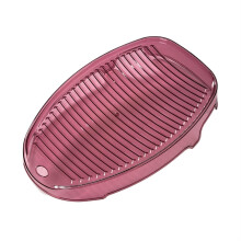 Laundry Washboard for Hand Washing Clothes, Compact and Durable Wash Basin Board, Travel Friendly Red Model