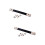 2Pièces Poignées Noir Pour Caisses Enceintes Guitare, Usage Durable 7