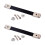2Pièces Poignées Noir Pour Caisses Enceintes Guitare, Usage Durable 5