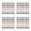192Pièces Perles Cabochons Résine Multicolores Décorations DIY Faciles 2