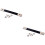 2Pièces Poignées Noir Pour Caisses Enceintes Guitare, Usage Durable 6