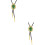 2Pièces Cravate Bolo Verte Accessoire Western Et Casual Pour 8