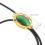 2Pièces Cravate Bolo Verte Accessoire Western Et Casual Pour 10