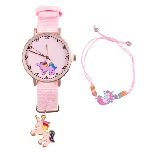 4Pièces Bracelet Rose Quartz Accessoire 1