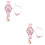 4Pièces Bracelet Rose Quartz Accessoire 4