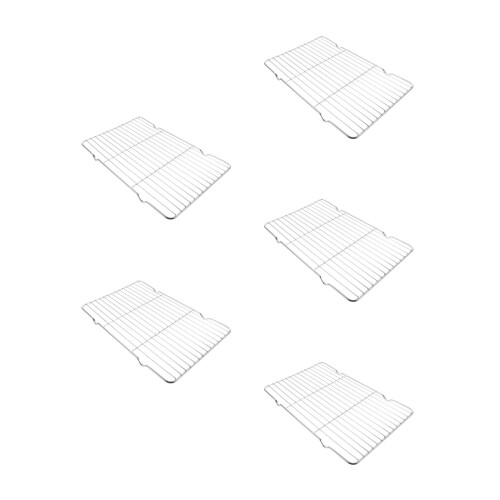 5Pièces Grille De Cuisson Refroidissement Acier Inoxydable 2