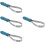 4Pièces Anti-Poils Acier Nettoyage 9