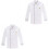 2Pièces Blouse Chef Longues Pour Restaurant Et 3