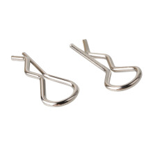200Pièces Clips Solides R Shape En Inox Pour /10 Argent