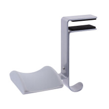 2Pièces Accroche Casque Métal Pour Bureau Avec Outil Inclus