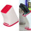 2Pièces Range Couteaux Rouge Support Multifonction Ventilé Cuisine 9