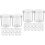 40Pièces Cages Transparentes Pour Loupe Aération 4