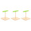 3Pièces Support De Perchoir En Bois Pour Usage 6