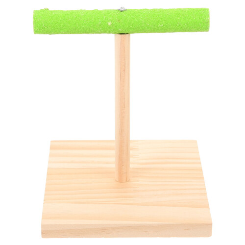 3Pièces Support De Perchoir En Bois Pour Usage 1