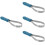 4Pièces Anti-Poils Acier Nettoyage 8