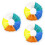 150Pièces Tees Golf 78Mm Multi Usage Couleurs 6