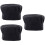 3Pièces Bonnet Mushroom Noir Chef Ajustable Qualité 7