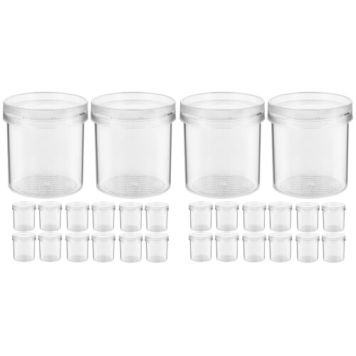 40Pièces Cages Transparentes Pour Loupe Aération 1